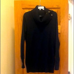The Limited black sweater tunic